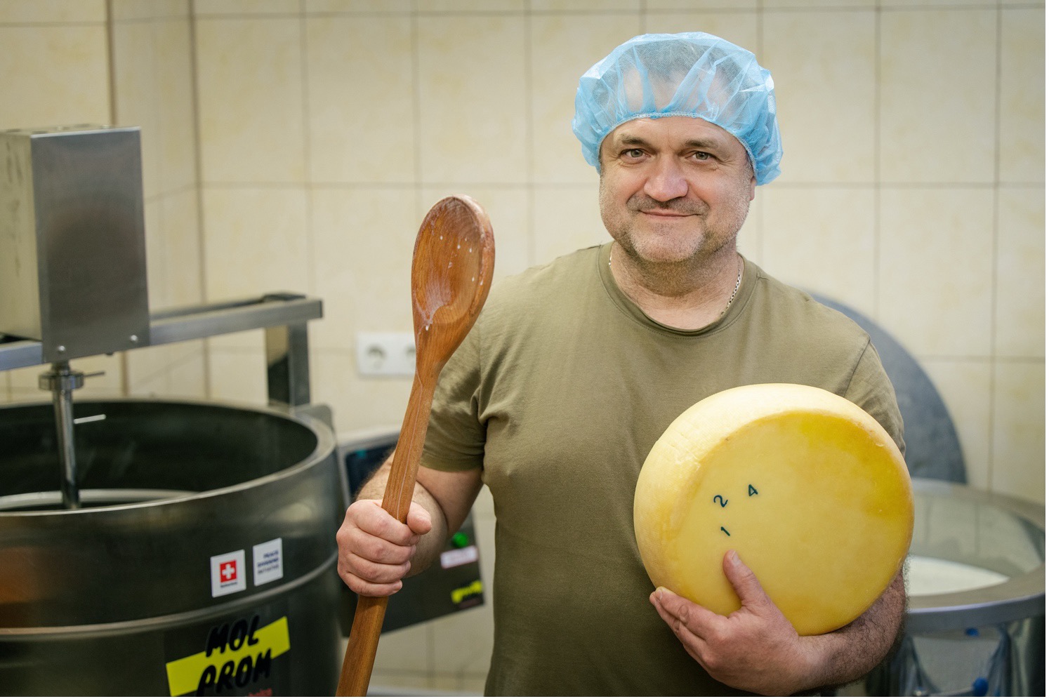 Igor Kharchenko cheese workshop